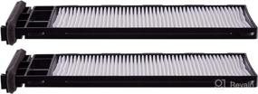 img 2 attached to 🔍 High-Quality PG Cabin Air Filter PC4863 for INFINITI QX4, G20, Nissan Altima, and Pathfinder (1998-2004) - Improve Air Quality and Protect Your Vehicle's HVAC System