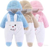 newborn cartoon snowsuit winter jumpsuit apparel & accessories baby boys best: clothing logo