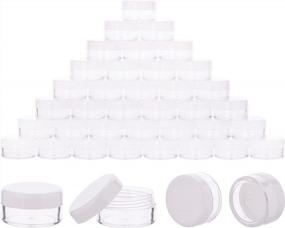 img 4 attached to Convenient And Hygienic Storage: 40 BPA-Free Cosmetic Containers For Various Purposes
