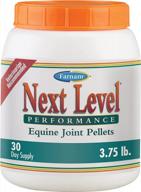 farnam next level equine joint pellet: boost performance & mobility with 3.75lb bag logo
