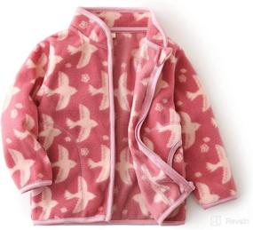 img 4 attached to Feidoog Fleece Jackets Zipper Lightweight Apparel & Accessories Baby Boys best on Clothing