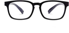 img 3 attached to Blue Light Blocking Glasses For Kids Age 3-12 | TPEE Rubber Eyeglasses Boys Girls