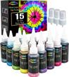 15-color mosaiz spray tie dye kit for creative diy fabric dyeing activities indoors or outdoors - perfect summer fun for kids and adults logo