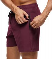 get beach-ready with yuyangdpb men's quick dry swim trunks - 5 inch shorts логотип