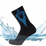 stay dry and comfortable with sumade merino wool waterproof socks for hiking, cycling, and wading logo