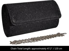 img 1 attached to Outrip Evening Glitter Wedding Handbag Women's Handbags & Wallets ~ Clutches & Evening Bags