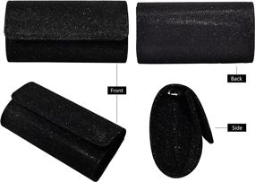 img 2 attached to Outrip Evening Glitter Wedding Handbag Women's Handbags & Wallets ~ Clutches & Evening Bags