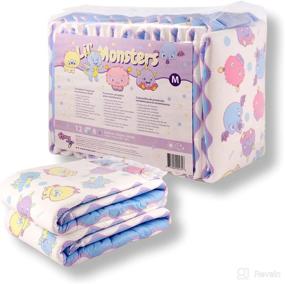 img 2 attached to Rearz Lil' Monster V3.0 Adult Diapers Sample Pack - Medium (2 Pack)