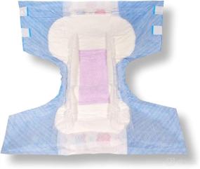 img 1 attached to Rearz Lil' Monster V3.0 Adult Diapers Sample Pack - Medium (2 Pack)