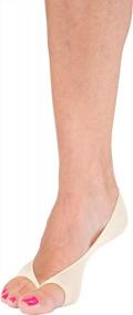 img 2 attached to Stay Cool And Comfy With The Peds Women'S Peep Toe No Show Socks