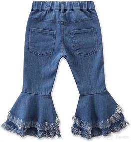 img 3 attached to Sitmptol Fashion Ruffled Bottoms Outfits Apparel & Accessories Baby Girls best: Clothing