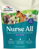 🐶 manna pro nurse all multi-species milk replacer: perfect for puppies and kittens, 3.5 lb logo