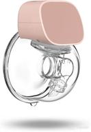 🤱 putybudy s9 handsfree electric breast pump: adjustable modes, low noise, comfortable, wearable, 240ml milk collector - pink логотип