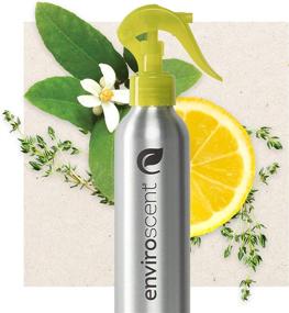 img 4 attached to 🍋 Enviroscent Non-Toxic Room & Home Spray (3-Piece Set) Air Freshener (Lemon Leaf + Thyme) Infused with Essential Oils - Ultimate Fragrance Spritz Kit: Includes 1 Spritz Trigger & 2 Refillable Bottles