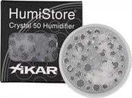 xikar crystal gel humidifier for 50 cigars, long-lasting humidity control solution logo