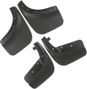 img 3 attached to A-Premium Volkswagen Touareg 2011-2016 Front & 🚘 Rear Mud Flaps - Premium Quality Mudguards 4-Pcs Kit