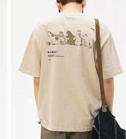 img 2 attached to Aelfric Eden Oversize Streetwear Harajuku Men's Clothing in Shirts