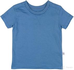 img 1 attached to Premium Quality HonestBaby Organic Cotton Short Sleeve T-Shirt Multi-Packs: Ultimate Comfort for Your Little One