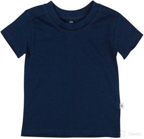 img 3 attached to Premium Quality HonestBaby Organic Cotton Short Sleeve T-Shirt Multi-Packs: Ultimate Comfort for Your Little One