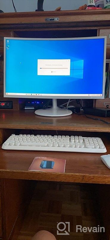 img 1 attached to Certified Refurbished Samsung 27" Curved Super Slim Monitor - Full HD 1920x1080 Resolution review by Michael Crowley