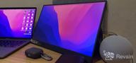 img 1 attached to 🖥️ Cocopar Portable Monitor Upgraded with FreeSync & Kickstand - 15.6 Inches, 1920X1080 Resolution, IPS Panel, HD Display review by Derrik Stover