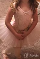img 1 attached to BAOHULU Ballet Dance Leotards with Skirted 🩰 Tutu for Girls, Princess Dress for Ages 3-8 Years review by Monica Kittling