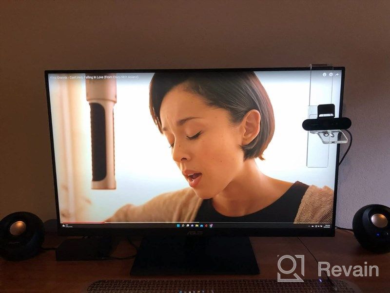 img 1 attached to 🖥️ ASUS VP32AQ Adaptive Sync 31.5" Monitor - High Definition, 2560x1440p, 75Hz, Flicker-Free, Blue Light Filter, IPS, Built-In Speakers review by Chris Wright