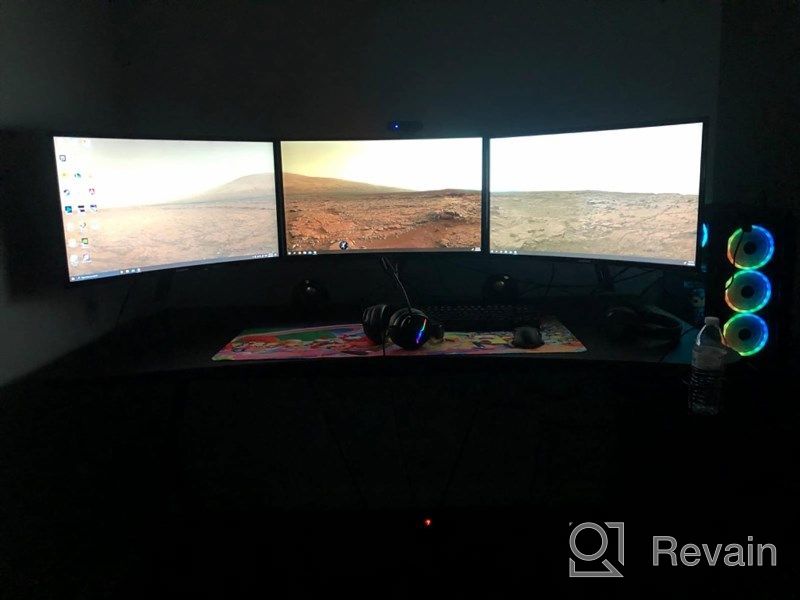img 1 attached to Viotek GNV32DBE 32-Inch 2560x1440P Curved Monitor with FreeSync, 165Hz Refresh Rate, and Wall Mount Compatibility review by Ahmad Bradford