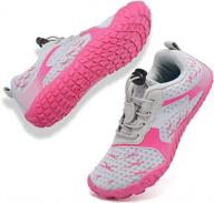 lightweight sports shoes for boys and girls - cior kids sneakers ideal for running, walking, and water activities logo