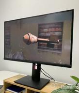 img 1 attached to 🖥️ KTC Computer Vertical FreeSync Adjustable 27": 2560X1440P, 165Hz, Flicker-Free, Frameless, Ultrawide Screen - Explore the Crystal-Clear HD Visuals with Blue Light Filter review by Darren Rushing
