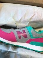 img 1 attached to 574 V1 Winter Suede Lace-up Sneaker for Kids by New Balance review by Josh Boii