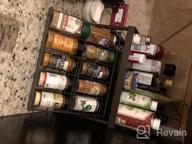 img 1 attached to TQVAI 3-Tier Spice Rack Organizer With Pull Out Drawers - 30 Jars And Labels - Perfect For Kitchen Countertops, Cabinets And Pantry - Upgraded Version In White review by Tsuyoshi Tendencies