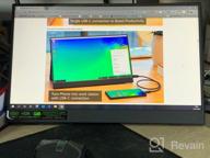img 1 attached to Cocopar USB C Portable Monitor 15.6" - Full HD, FreeSync, Blue Light Filter review by Kanwar Bonsness