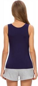 img 2 attached to Women'S Adjustable Spaghetti Strap Tank Top - AMVELOP Camisole