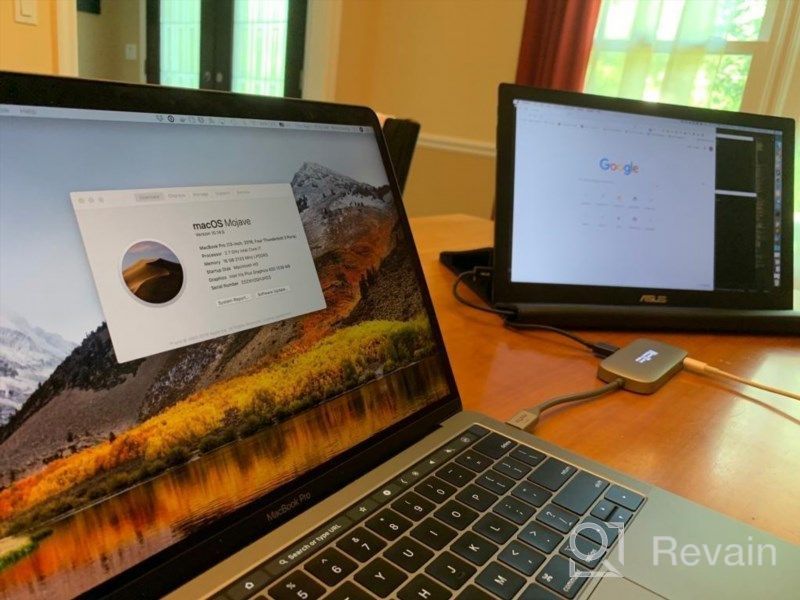 img 1 attached to ASUS ZenScreen MB166C: 15.6" Portable Monitor with Anti Glare Screen, Flicker-Free & Blue Light Filter - Ideal for Productivity and Entertainment review by Desmond Lewis