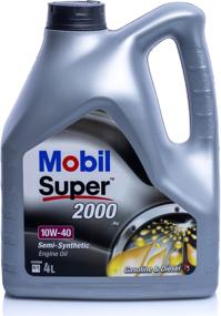 img 2 attached to Semi-synthetic engine oil MOBIL Super 2000 X1 10W-40, 4 l, 1 pc