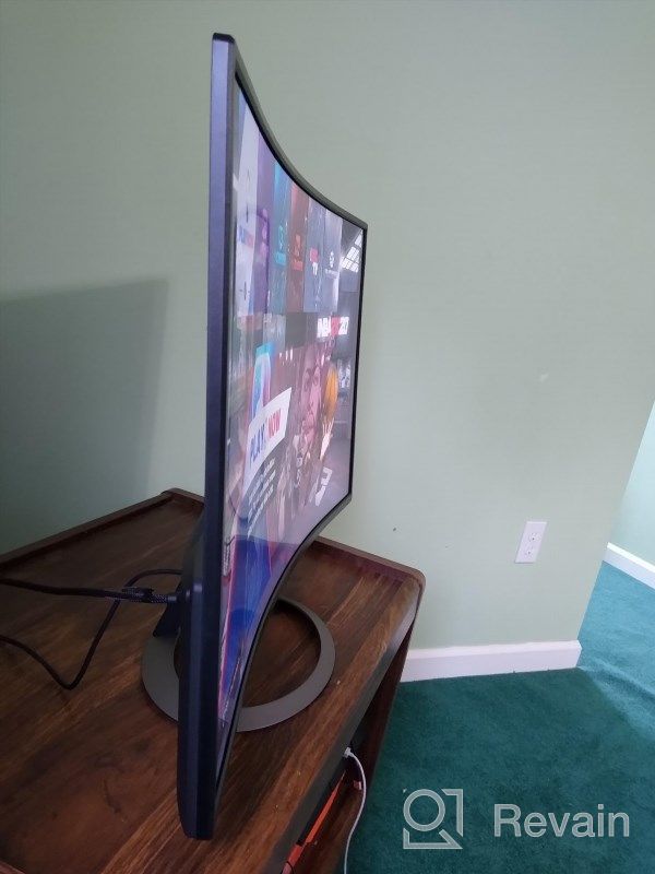 img 1 attached to Sceptre C325B 185RD: Curved Screen with DisplayPort, FreeSync, Blue Light Filter, and Built-In Speakers review by Eric Broad