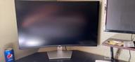 img 1 attached to 🖥️ Dell S3222HN 32 Inch Curved Monitor: Crisp Display, Flicker-Free, Built-in Speakers, Blue Light Filter, 75Hz Refresh Rate review by Francisco Herring