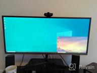 img 1 attached to 34.1 Inch Samsung Curved Ultrawide Monitor LS34J552WQNXZA-Cr - 3440X1440 review by Eric Guarino