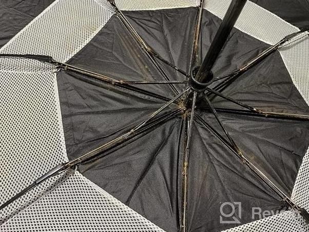 img 1 attached to Shield Yourself From The Sun With G4Free'S Windproof Travel Umbrella With UPF 50+ Protection review by Chris Spoja