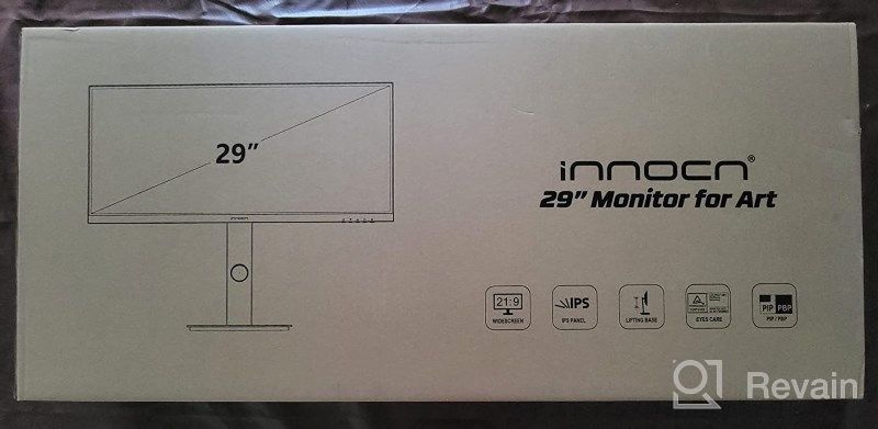 img 1 attached to INNOCN Ultrawide Monitor USB Type 29", 2560X1080P, 75Hz, Wall Mountable, Ultrawide Screen, Tilt Adjustment, Pivot Adjustment, review by Jason Johnson