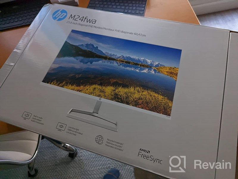 img 1 attached to 🖥️ HP M24Fwa 23.8 Backlit Monitor: Full HD 1920X1080P, 75Hz, Built-In Speakers - 34Y22AA#ABA review by Chad Veunnasack