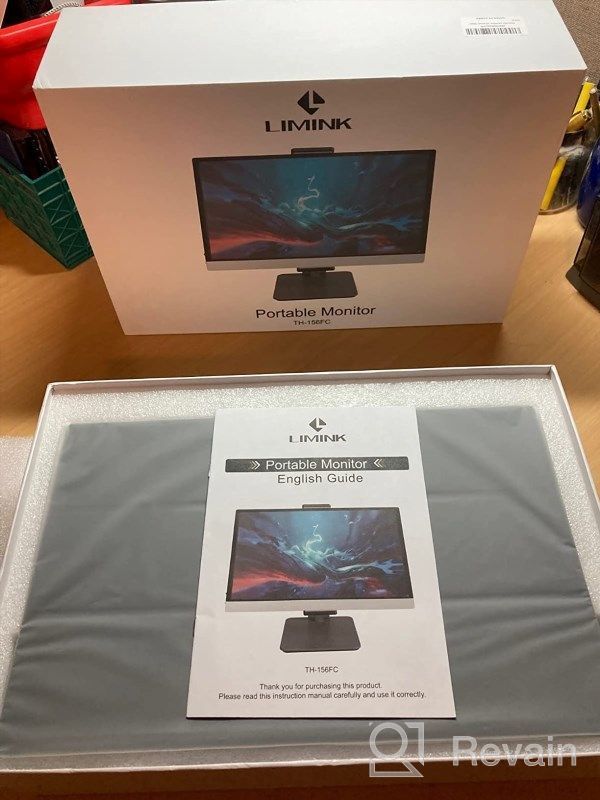 img 1 attached to S19 Portable Kickstand Compatible 14" HD HDMI Screen with Blue Light Filter, 1920x1080P and 60Hz - Dual 14 Inches Display by LIMINK review by Todd Jackson