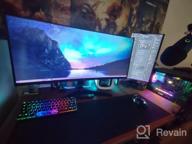 img 1 attached to LG 34GL750-B Ultragear 34 Inch UltraWide Screen, Curved, Height Adjustable, 144Hz, Adaptive Sync review by Jayarajan Cook