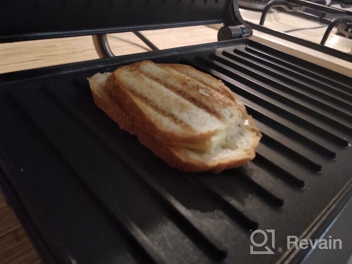 img 1 attached to Sandwich maker Kitfort KT-1609 Panini Maker, red review by Czeslawa Gorska ᠌