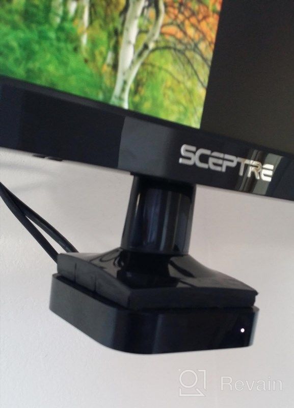 img 1 attached to Sceptre E275W 1920 V1 Frameless LED Monitor: Wall Mountable with Pivot Adjustment and HDMI Connectivity review by Mark Tatum