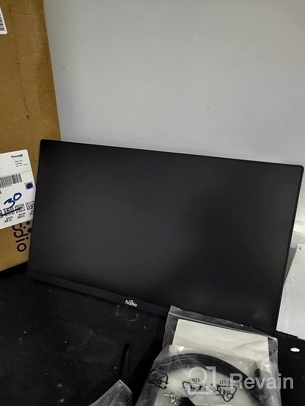 img 1 attached to 🖥️ Fiodio Adjustable Free Tearing C2B2G 22" Computer Monitor: 1920X1080P, 144Hz, Sync, Flicker-Free, Frameless, Tilt adjustment review by Carlos Burrell