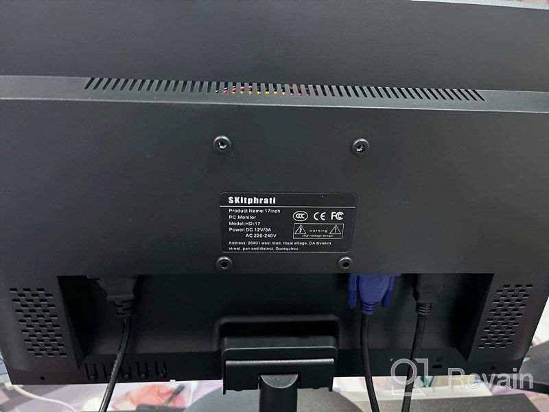 img 1 attached to 🖥️ SKitphrati 17 Inch Wall Mountable Monitor - 1440X900 Resolution, 60Hz Refresh Rate, HDMI Support review by Andre Mendelson