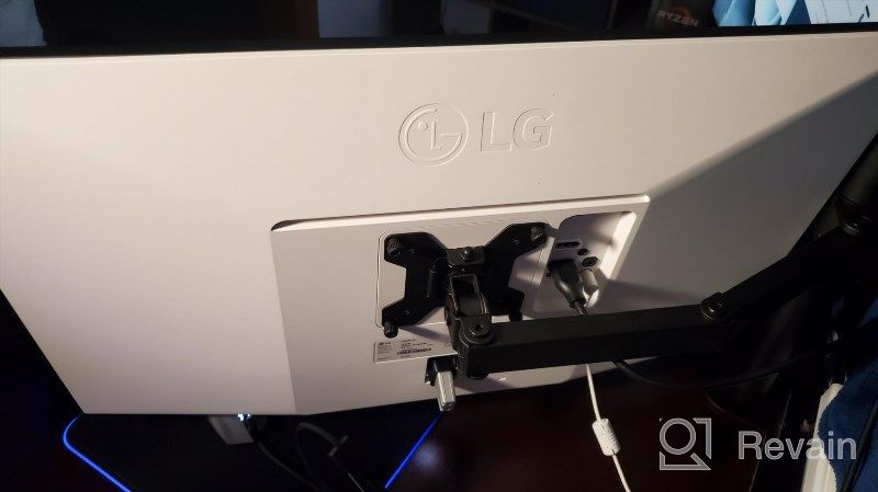 img 1 attached to LG 27UL500-W 4K UHD IPS Monitor 🔝 with Freesync, HDR, Tilt Adjustment, and Wall Mount Compatibility review by Isiah Dion