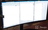 img 1 attached to LG 34WL85C-B Ultrawide Curved Monitor with 🌊 3440X1440P Resolution, Adjustable Tilt and Height, HD IPS Screen review by Bernie Forehand